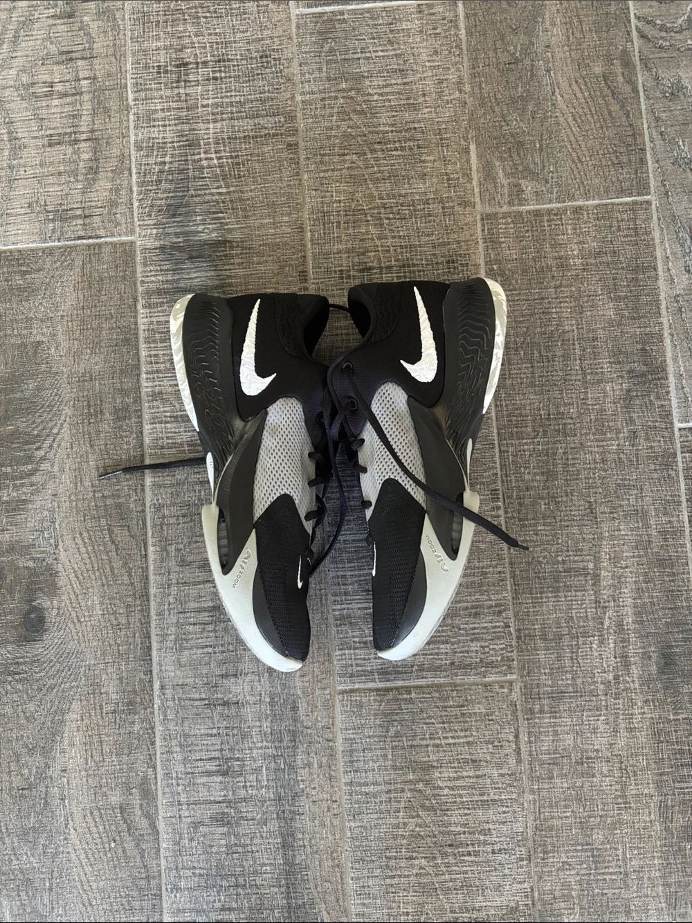 Nike Zoom Freak 4 Black Basketball Shoes Men’s 10 - Picture 4 of 7